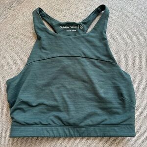 Green Outdoor Voices Sports Bra - XS